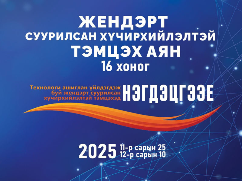 Жендэрт суурилсан хүчирхийлэлтэй тэмцэх 16 хоногийн аянд нэгдлээ